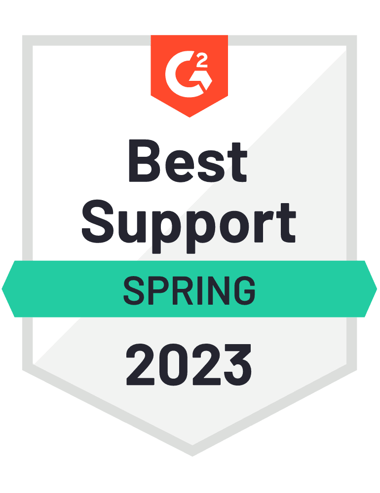 G2 Best Support Spring 2023